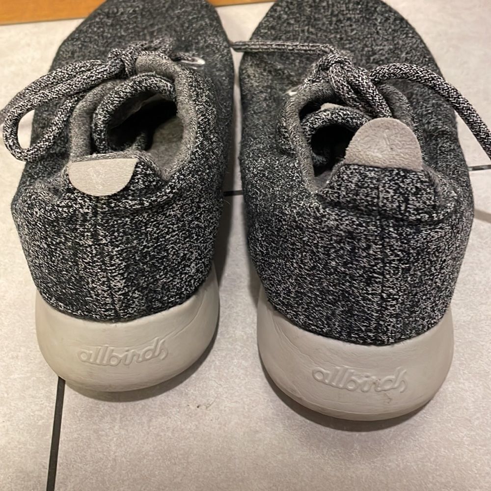 Allbirds woman’s grey specked wool runners - Picture 3 of 10